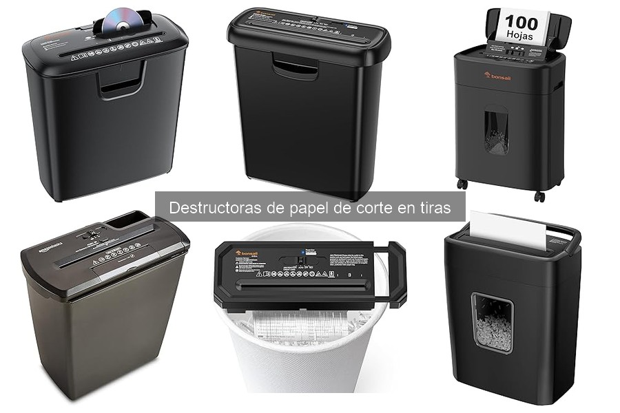 Cómo elegir la mejor destructora de papel en tiras