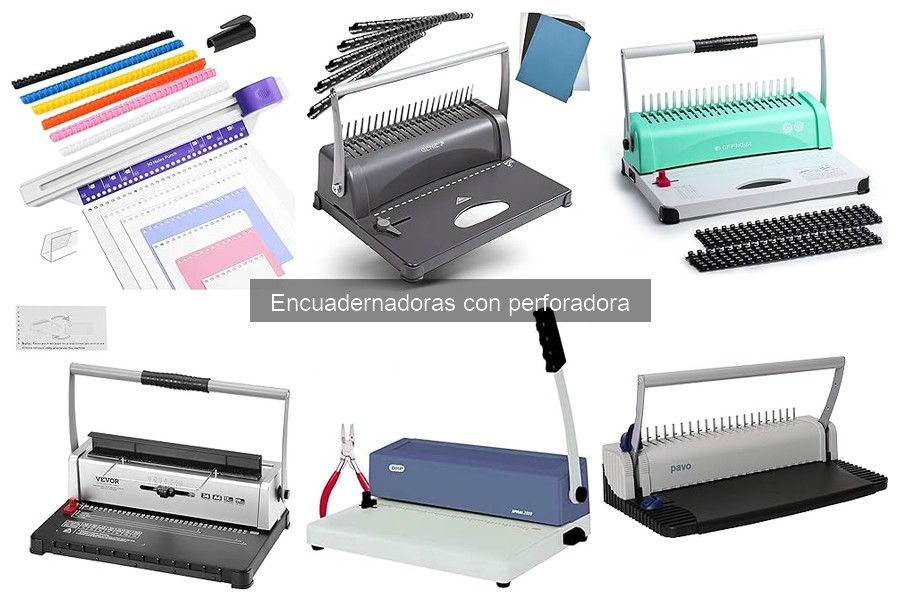 Cómo elegir la mejor encuadernadora con perforadora