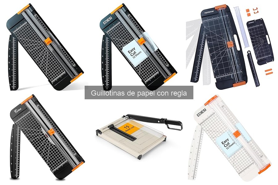 Cómo Elegir la Mejor Guillotina de Papel con Regla