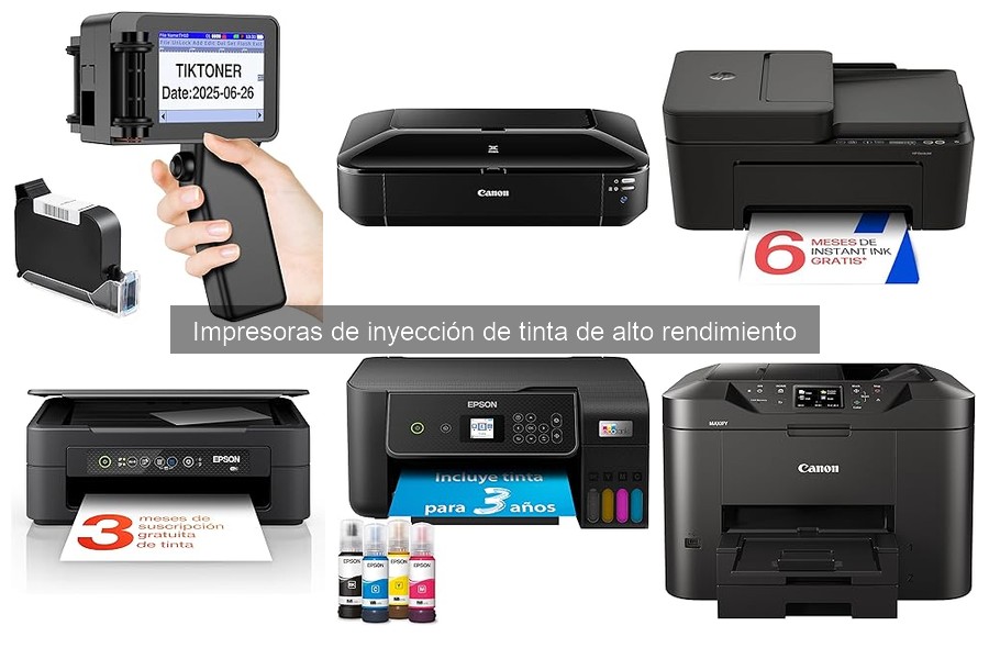 Cómo elegir la mejor impresora de inyección de tinta de alto rendimiento