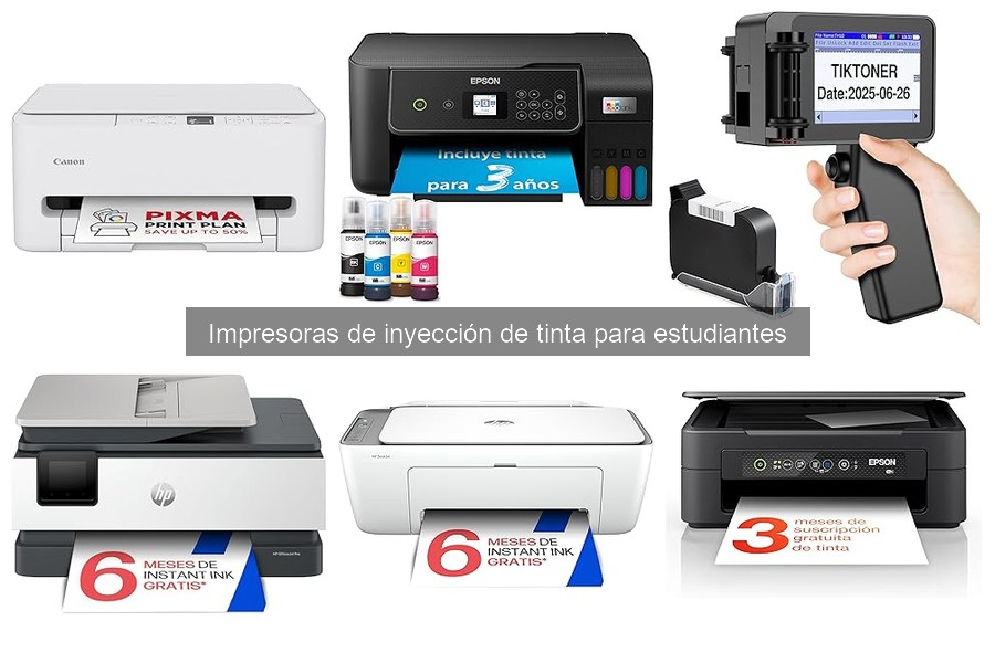 Cómo elegir la mejor impresora de inyección de tinta para estudiantes