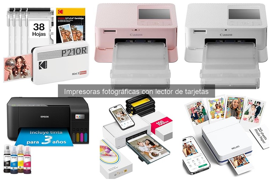 Cómo Elegir la Mejor Impresora Fotográfica con Lector de Tarjetas