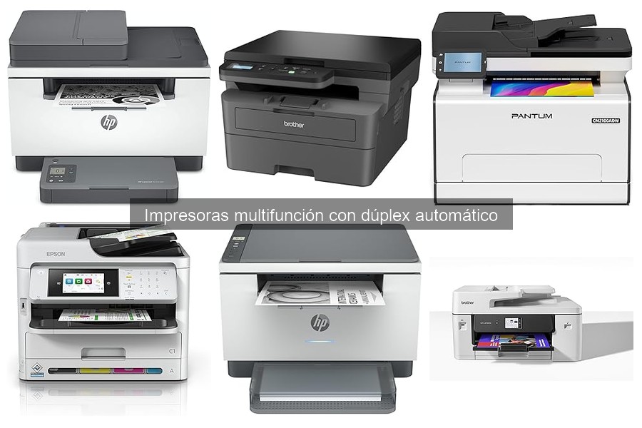 Cómo elegir la mejor impresora multifunción con dúplex automático