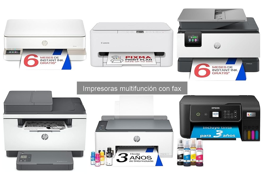 Cómo elegir la mejor impresora multifunción con fax para oficina