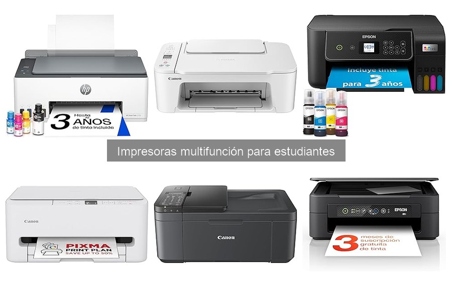 Cómo elegir la mejor impresora multifuncional para estudiantes