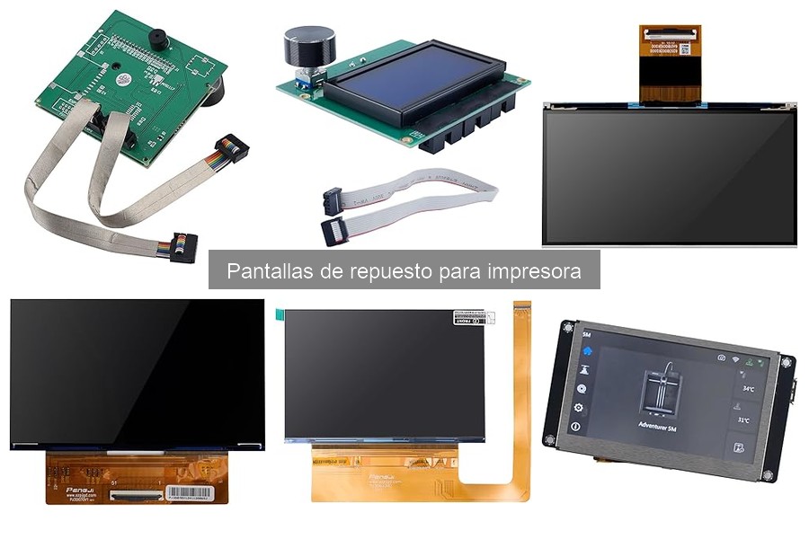 Cómo elegir la pantalla de repuesto para impresoras 3D