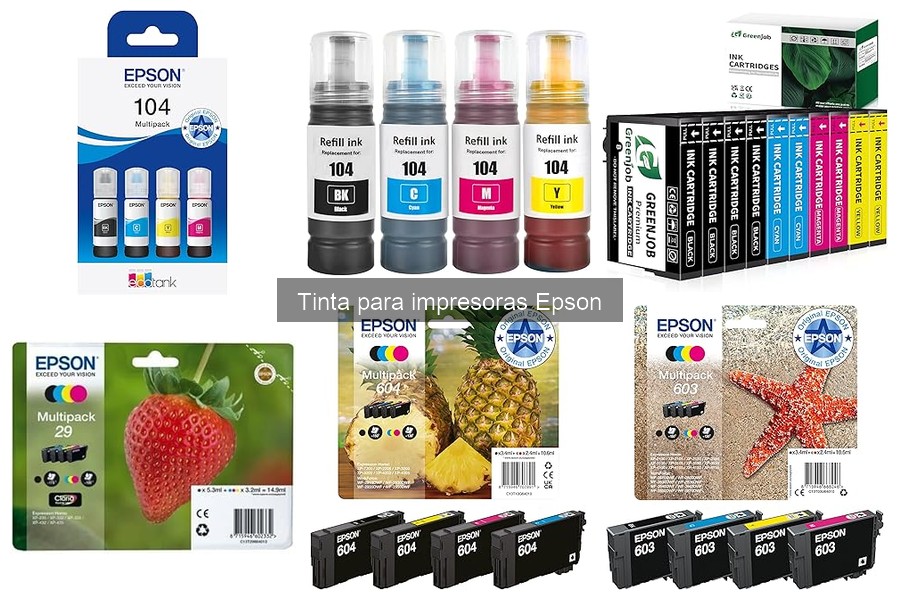 Cómo elegir la tinta adecuada para impresoras Epson