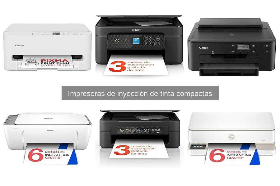 Cómo elegir una impresora de inyección de tinta compacta
