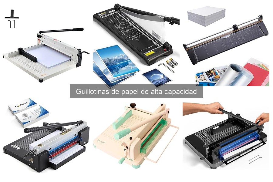 Cómo evitar cortes irregulares con guillotinas de papel