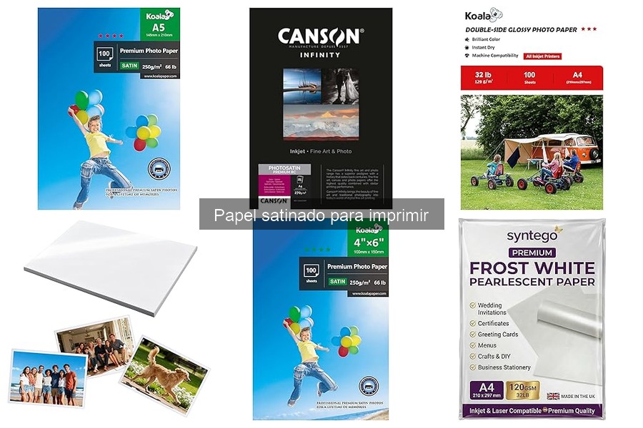 Cómo Imprimir Correctamente en Papel Satinado