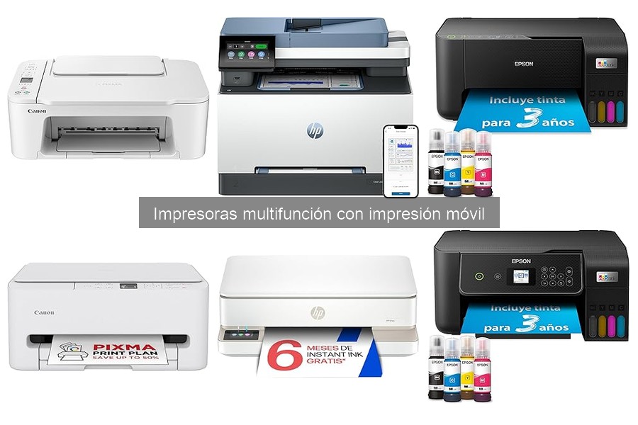 Cómo instalar impresoras multifunción con impresión móvil