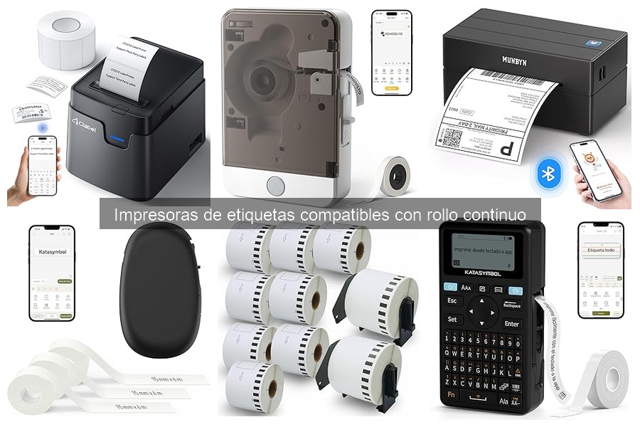 Cómo instalar tu impresora de etiquetas con rollo continuo
