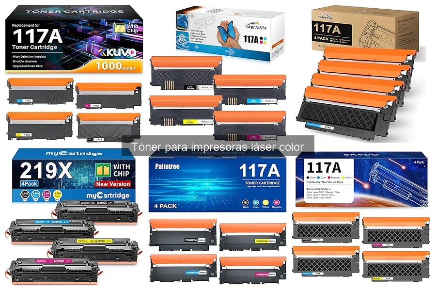 Cómo instalar un tóner en impresoras láser color fácilmente