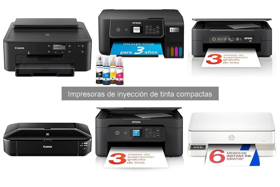 Cómo instalar una impresora de inyección de tinta compacta