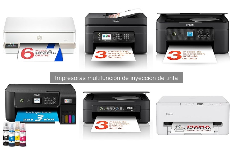 Cómo instalar una impresora multifunción de inyección de tinta