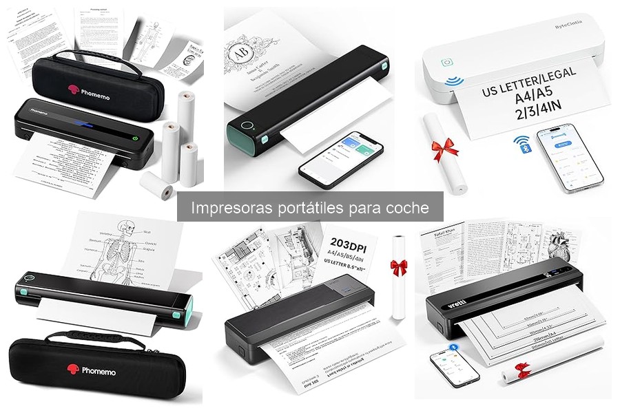 Cómo instalar una impresora portátil en el coche