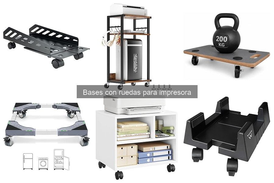 Cómo mantener bases con ruedas para impresoras eficaces