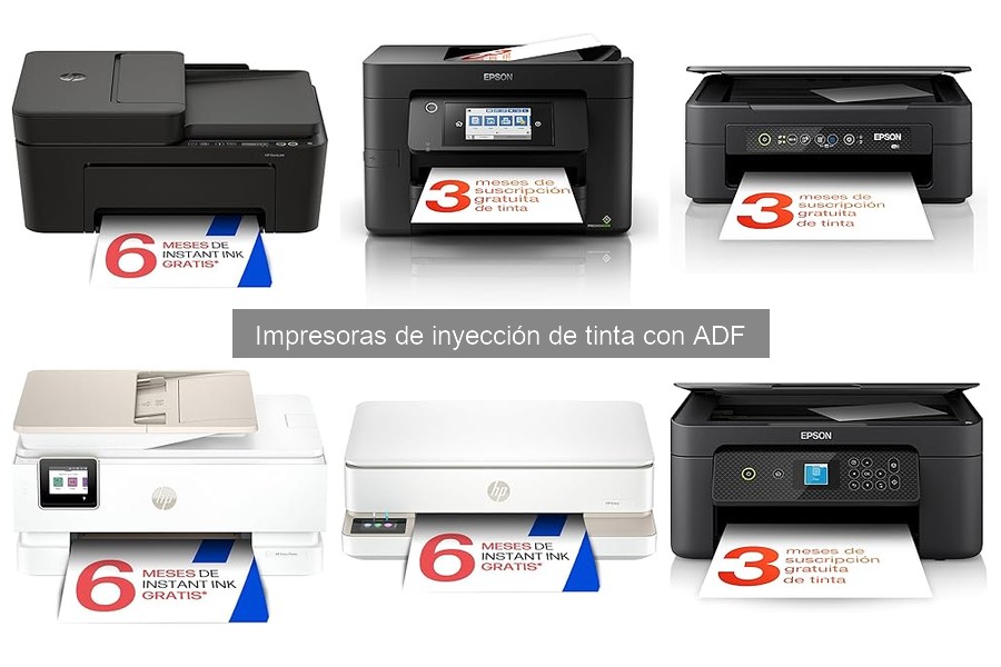 Cómo mantener impresoras de inyección de tinta con ADF