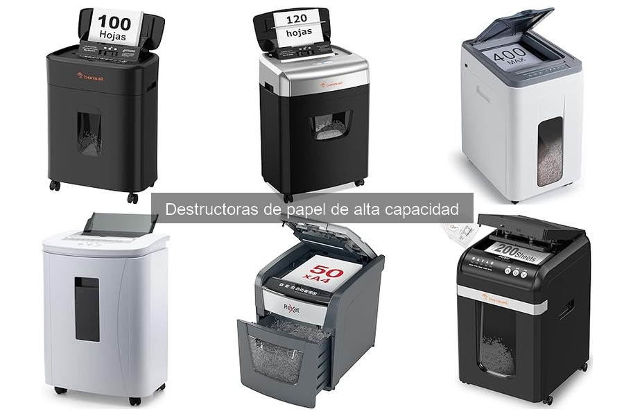 Cómo solucionar atascos en destructoras de papel de alta capacidad