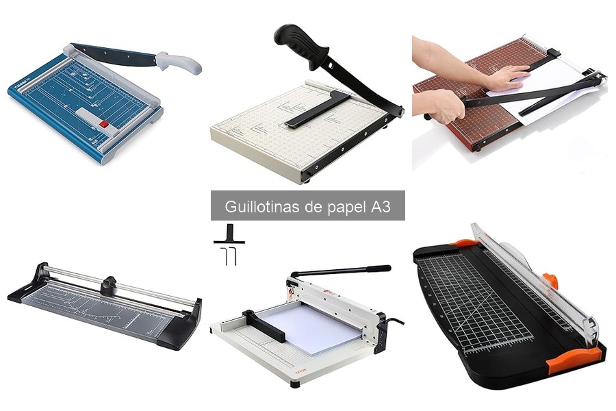 Cómo usar correctamente una guillotina de papel A3