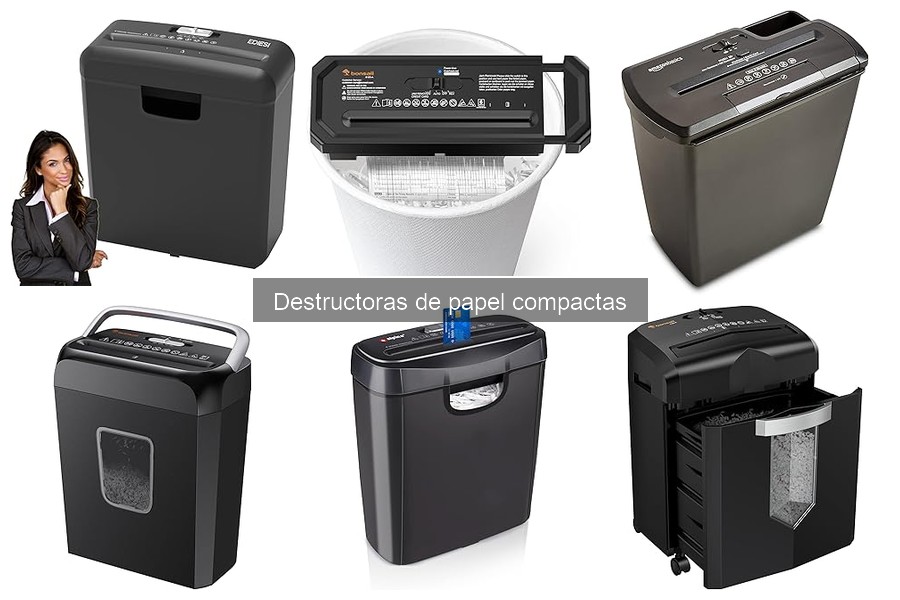 Cómo usar una destructora de papel compacta correctamente