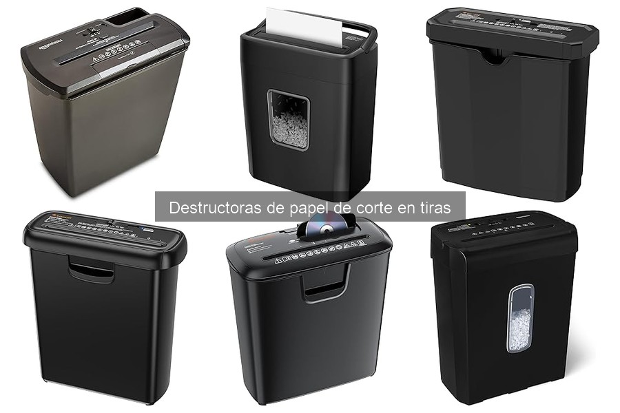 Cómo usar una destructora de papel de corte en tiras de forma segura