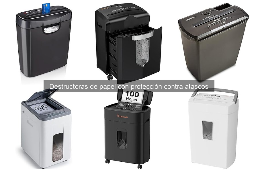 Cómo usar una destructora de papel sin atascos