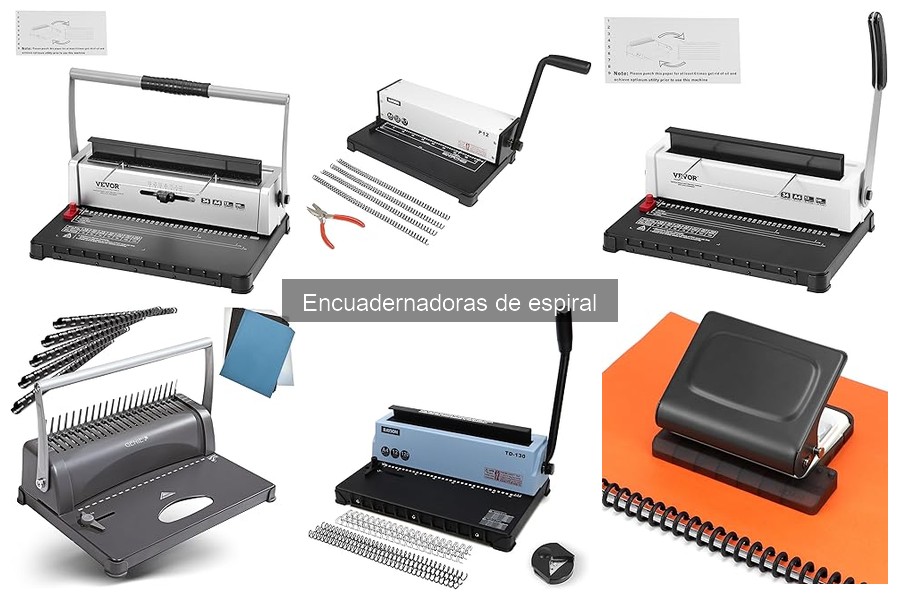 Cómo usar una encuadernadora de espiral fácilmente