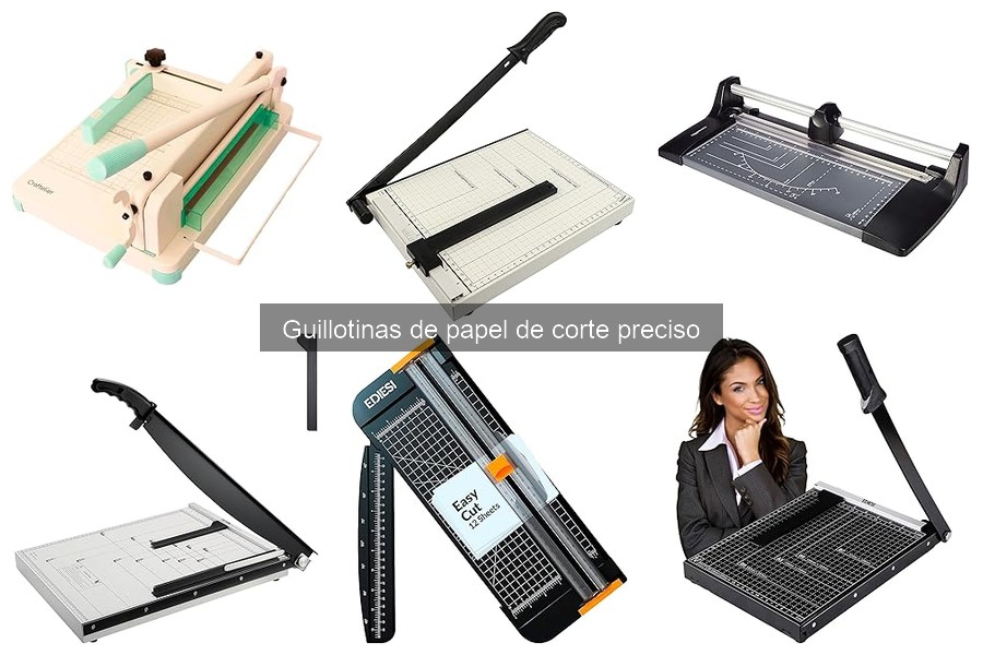 Cómo usar una guillotina de papel de manera segura