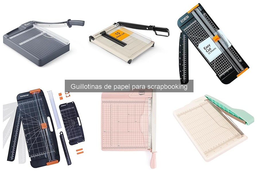 Cómo usar una guillotina de papel para scrapbooking