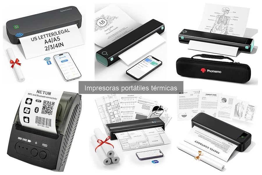 Cómo usar una impresora portátil térmica: guía práctica