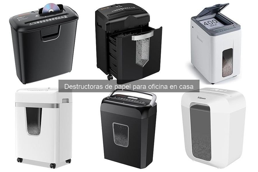Cómo utilizar correctamente una destructora de papel