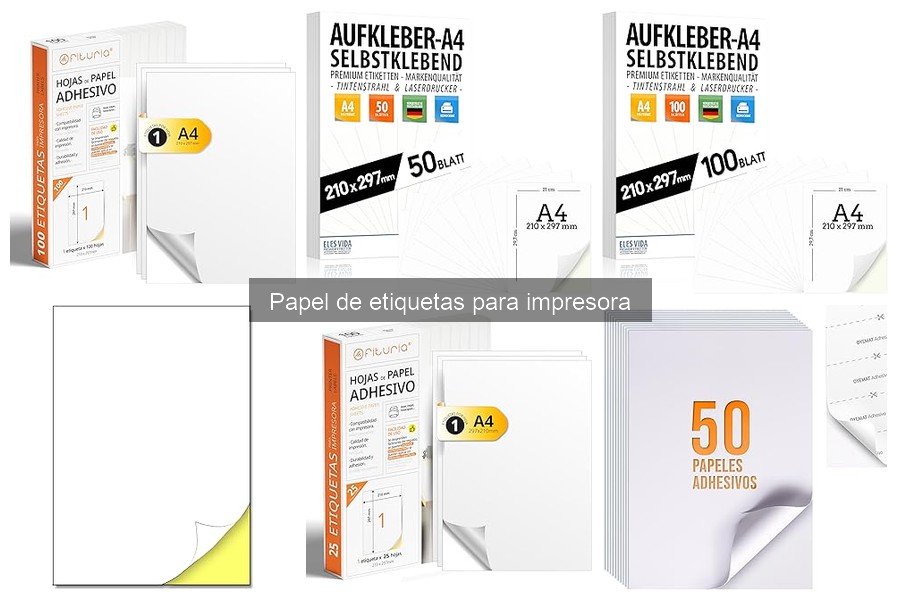 Cómo utilizar papel de etiquetas en impresoras | Guía práctica