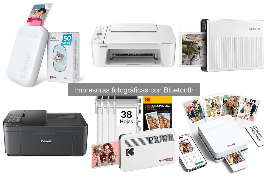 Comparativa: Cómo compartir impresoras fotográficas Bluetooth en red