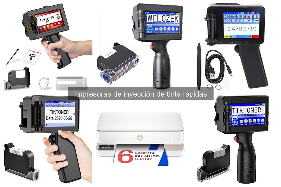 Comparativa de cartuchos de tinta para impresoras rápidas