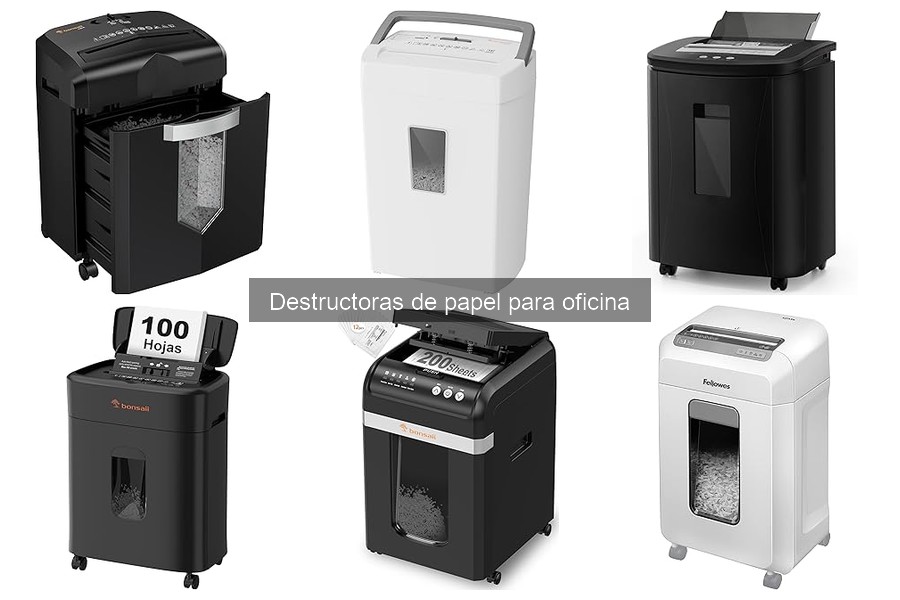 Comparativa de Destructoras de Papel: Mejores Marcas y Modelos