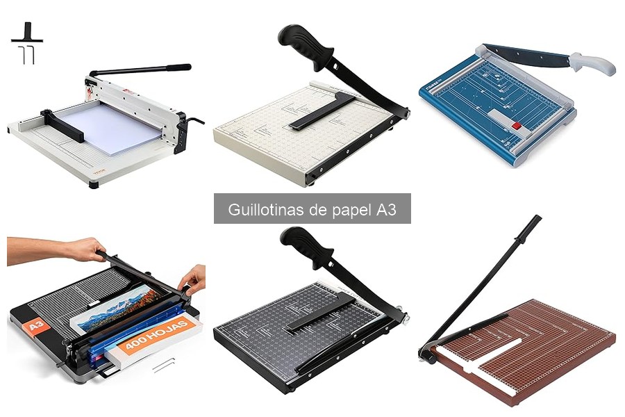 Comparativa de Guillotinas A3: Mejores Marcas y Modelos