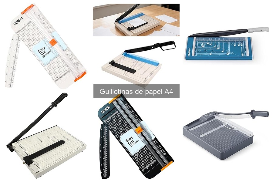 Comparativa de Guillotinas de Papel A4: Eléctricas vs Manuales