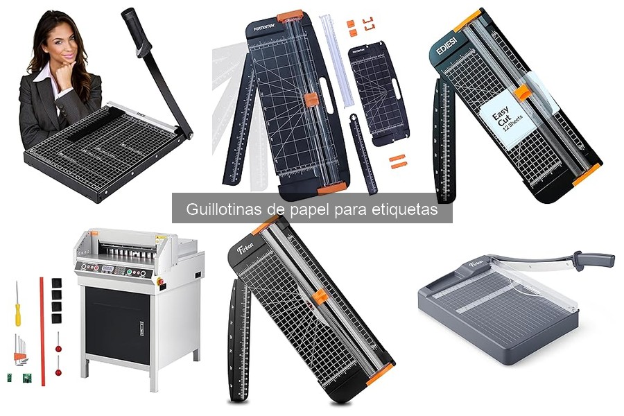 Comparativa de Guillotinas de Papel para Etiquetas