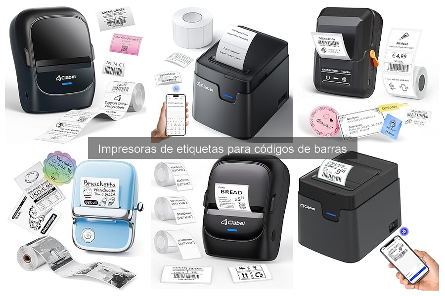 Comparativa de Impresoras de Etiquetas para Códigos de Barras