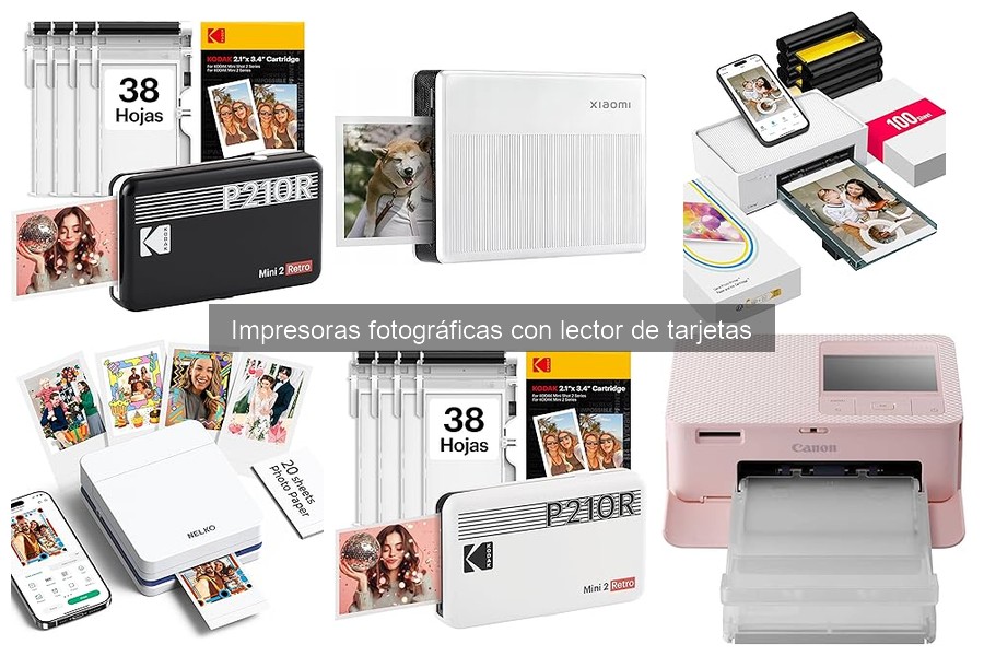 Comparativa de Impresoras Fotográficas con y sin Lector de Tarjetas