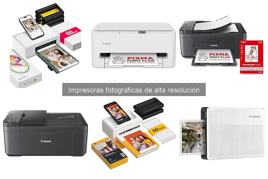 Comparativa de impresoras fotográficas de alta resolución