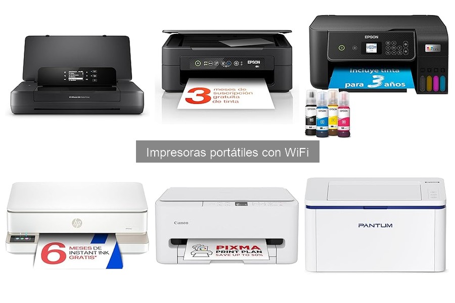 Comparativa de Impresoras Portátiles con WiFi: Modelos y Marcas