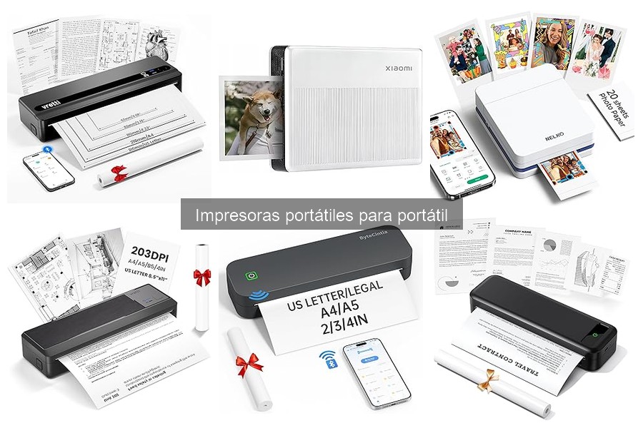 Comparativa de Impresoras Portátiles: Nelko, PB821 y C80