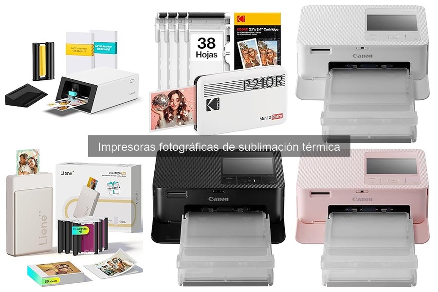 Comparativa de las Mejores Impresoras Fotográficas de Sublimación