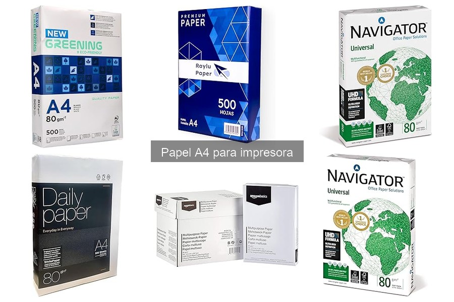 Comparativa de Papel A4 para Impresoras Láser y Tinta