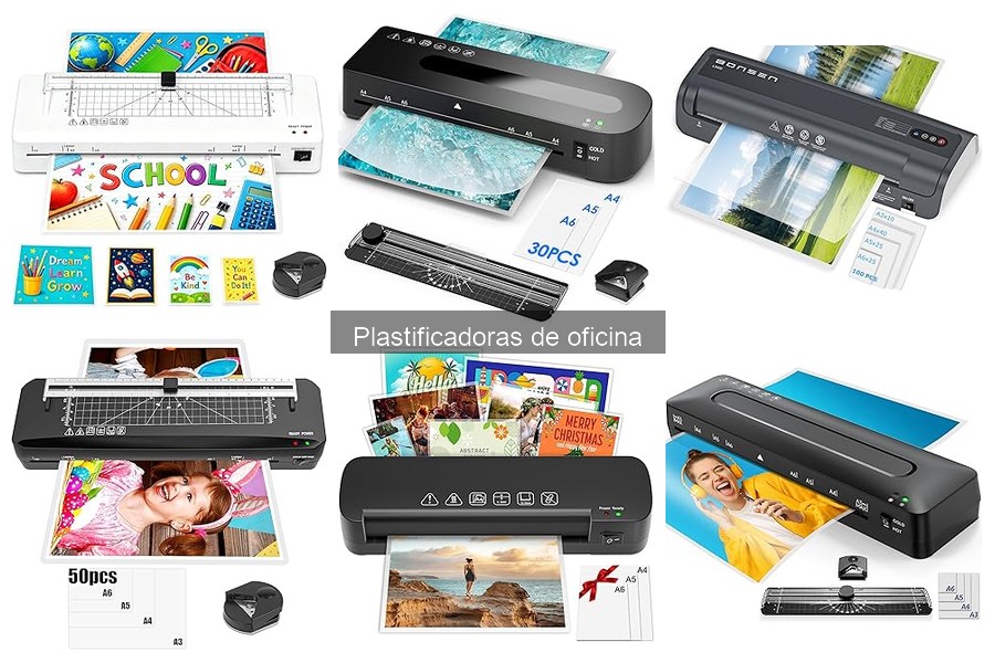 Comparativa de Plastificadoras de Oficina: Mejores Opciones