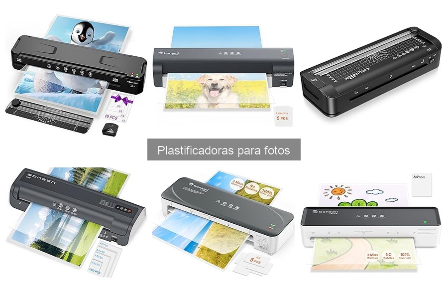 Comparativa de plastificadoras para fotos y otros tipos