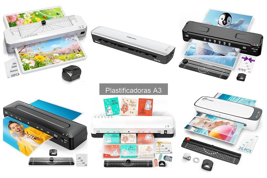 Comparativa de Precios de Plastificadoras A3 en Amazon