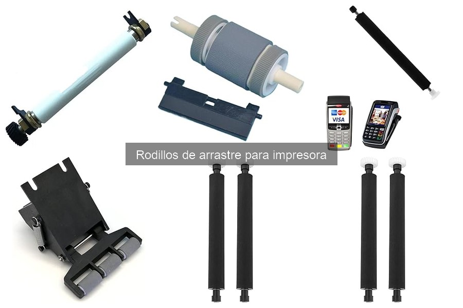 Comparativa de rodillos de arrastre para impresoras térmicas